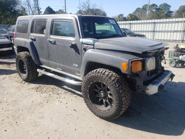 5GTEN13L488108386 - 2008 HUMMER H3 ALPHA GRAY photo 4