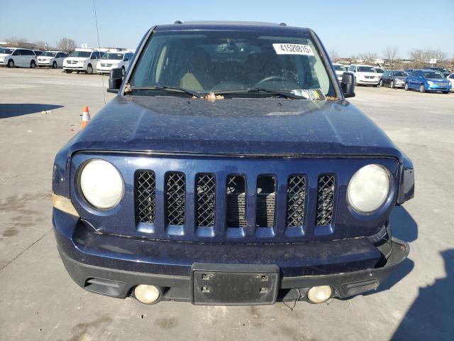 1C4NJPFB7ED619876 - 2014 JEEP PATRIOT LATITUDE BLUE photo 5