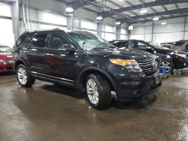 1FM5K8F80EGB24565 - 2014 FORD EXPLORER LIMITED BLACK photo 4