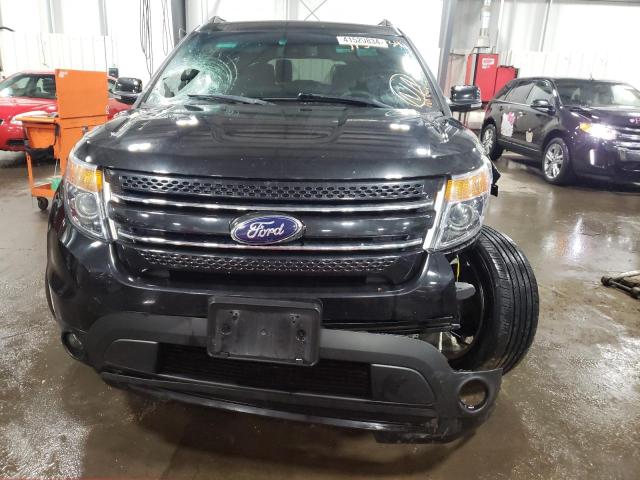 1FM5K8F80EGB24565 - 2014 FORD EXPLORER LIMITED BLACK photo 5