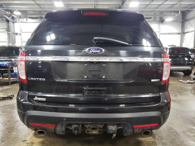 1FM5K8F80EGB24565 - 2014 FORD EXPLORER LIMITED BLACK photo 6