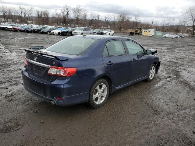 2T1BU4EE6CC894007 - 2012 TOYOTA COROLLA BASE BLUE photo 3