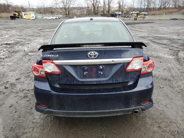 2T1BU4EE6CC894007 - 2012 TOYOTA COROLLA BASE BLUE photo 6