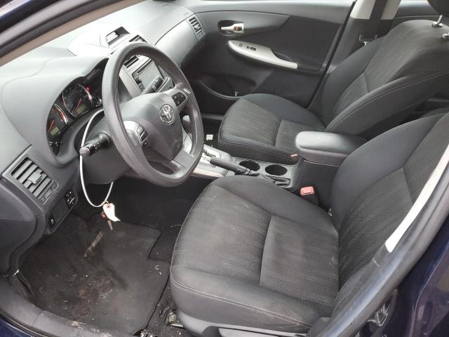 2T1BU4EE6CC894007 - 2012 TOYOTA COROLLA BASE BLUE photo 7