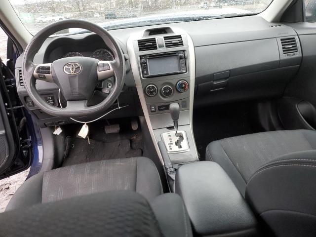 2T1BU4EE6CC894007 - 2012 TOYOTA COROLLA BASE BLUE photo 8