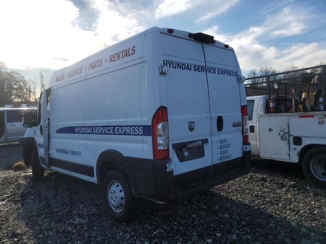 3C6TRVCG7KE526491 - 2019 DODGE PROMASTER 2500 HIGH Weiß Foto 2