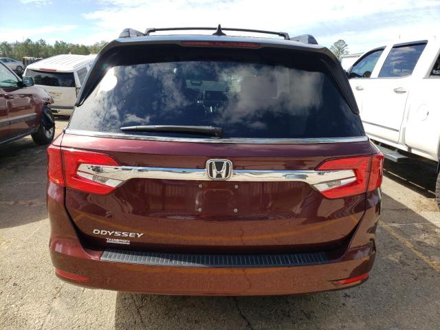 5FNRL6H74JB020029 - 2018 HONDA ODYSSEY EXL MAROON photo 6