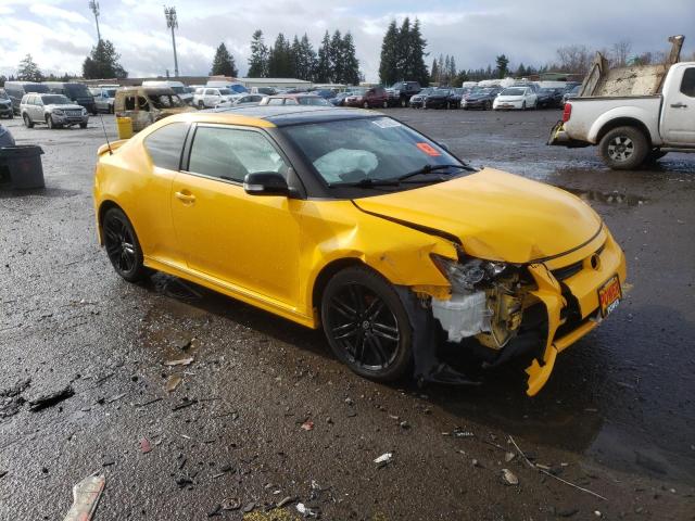 JTKJF5C7XC3024049 - 2012 TOYOTA SCION TC 黄色 照片 4