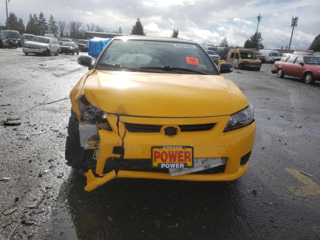 JTKJF5C7XC3024049 - 2012 TOYOTA SCION TC 黄色 照片 5