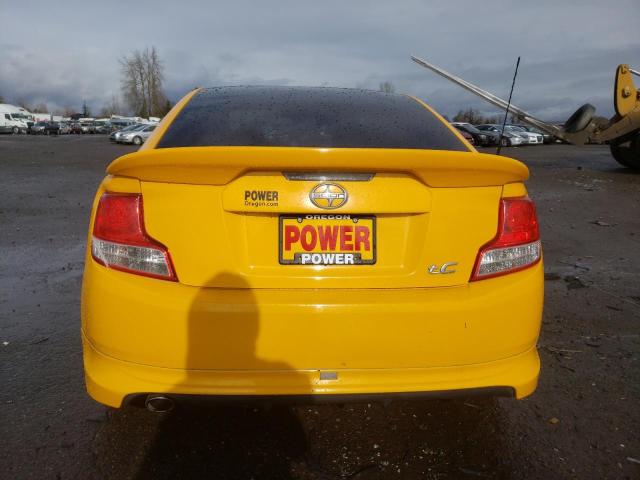 JTKJF5C7XC3024049 - 2012 TOYOTA SCION TC 黄色 照片 6