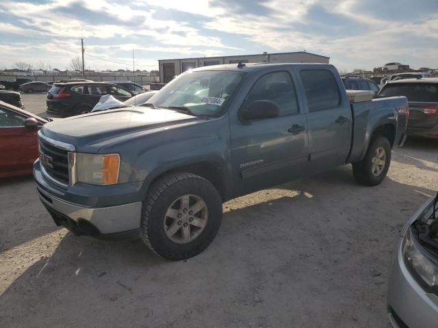 3GTP2VE30BG175324 - 2011 GMC SIERRA K1500 SLE BLUE photo 1