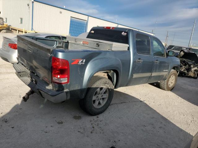 3GTP2VE30BG175324 - 2011 GMC SIERRA K1500 SLE BLUE photo 3