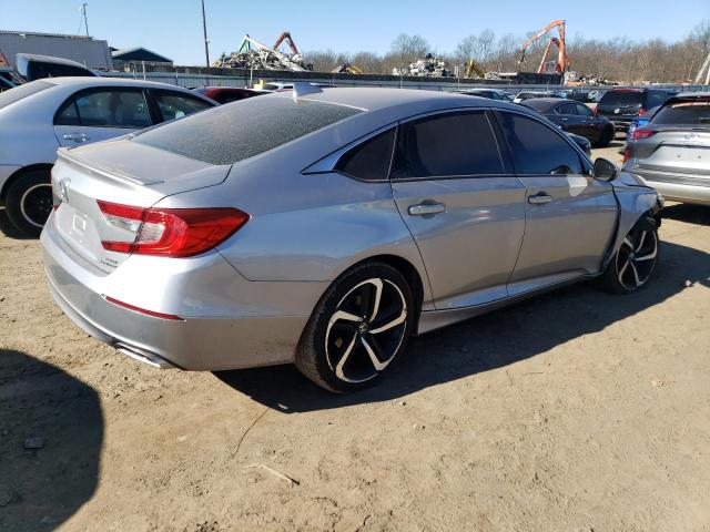 1HGCV2F38JA017279 - 2018 HONDA ACCORD SPORT SILVER photo 3