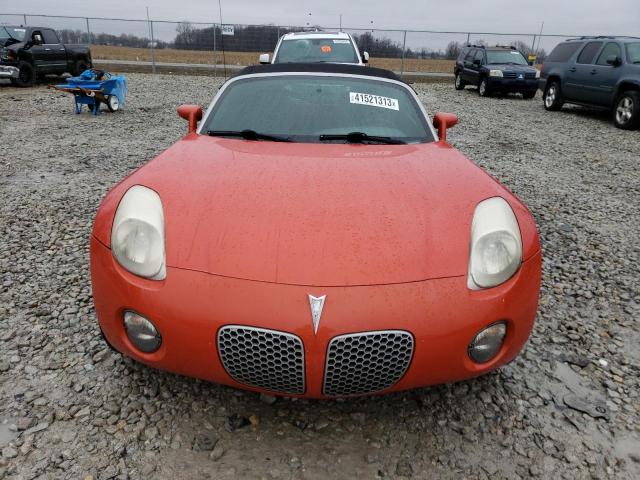 1G2MC35B08Y113257 - 2008 PONTIAC SOLSTICE RED photo 5