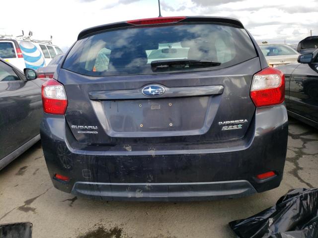 JF1GPAA68E8257554 - 2014 SUBARU IMPREZA GRAY photo 6