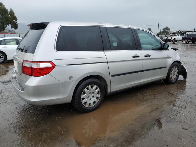 5FNRL382X6B110392 - 2006 HONDA ODYSSEY LX SILVER photo 3