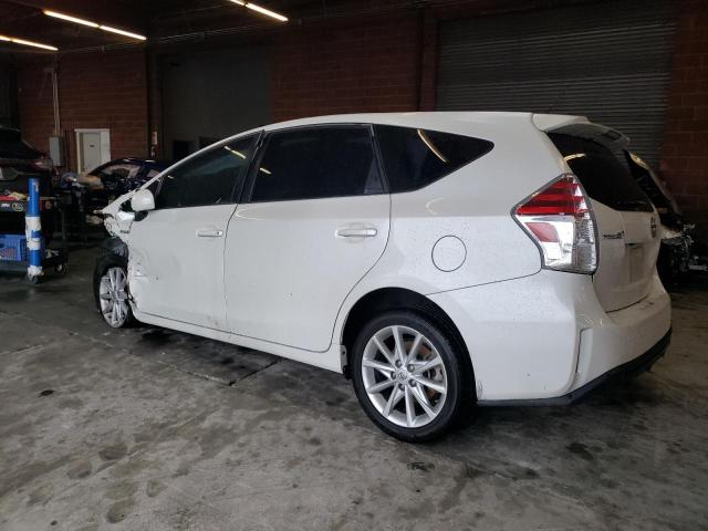 JTDZN3EU5FJ023072 - 2015 TOYOTA PRIUS V WHITE photo 2