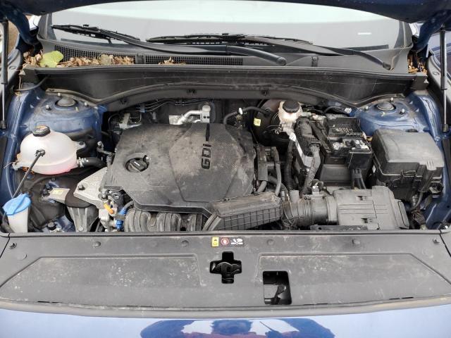 5NMS2DAJ0NH375279 - 2022 HYUNDAI SANTA FE SEL Կապույտ լուսանկար 12