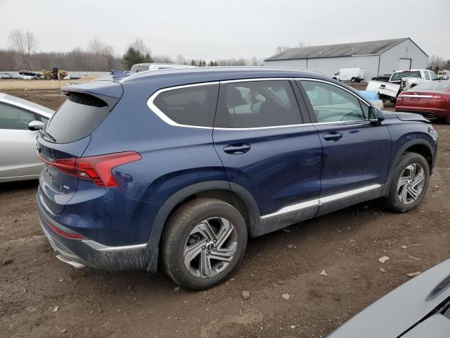 5NMS2DAJ0NH375279 - 2022 HYUNDAI SANTA FE SEL Կապույտ լուսանկար 3