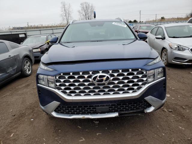 5NMS2DAJ0NH375279 - 2022 HYUNDAI SANTA FE SEL Կապույտ լուսանկար 5