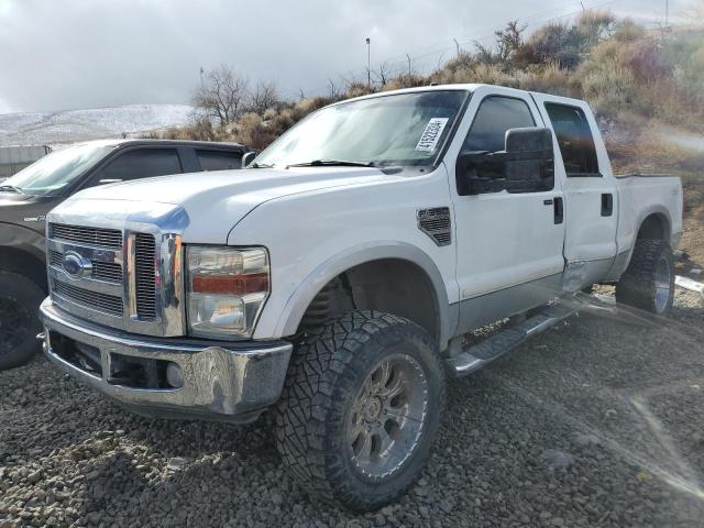 1FTWW31RX8EA47493 - 2008 FORD F350 SRW SUPER DUTY WHITE photo 1