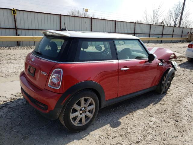 WMWSV3C54DT392243 - 2013 MINI COOPER S RED photo 3