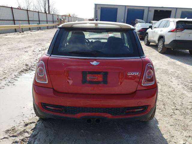 WMWSV3C54DT392243 - 2013 MINI COOPER S RED photo 6