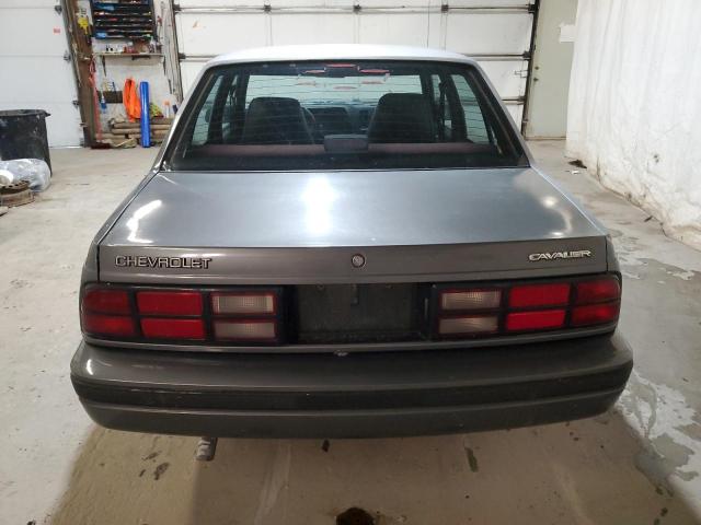 1G1JC5118JJ100237 - 1988 CHEVROLET CAVALIER GRAY photo 6