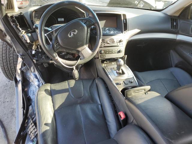 JN1CV6AR0FM651079 - 2015 INFINITI Q40 GRAY photo 8