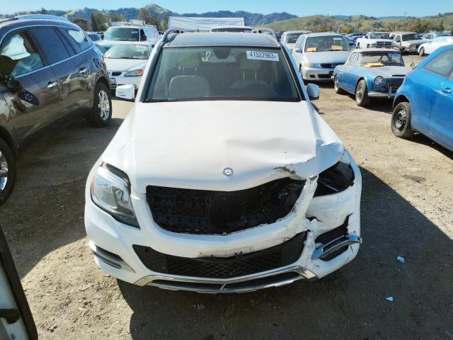 WDCGG8JB4FG435414 - 2015 MERCEDES-BENZ GLK 350 4MATIC WHITE photo 5