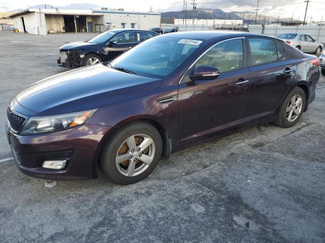 5XXGM4A73EG285238 - 2014 KIA OPTIMA LX MAROON photo 1