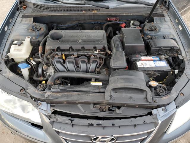 5NPET46C89H445964 - 2009 HYUNDAI SONATA GLS BLUE photo 11