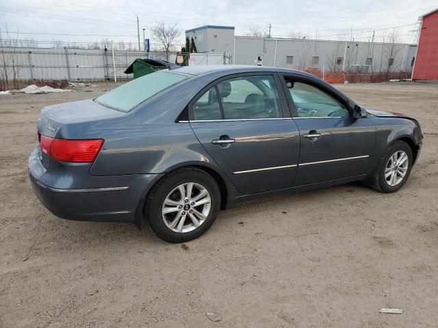 5NPET46C89H445964 - 2009 HYUNDAI SONATA GLS BLUE photo 3