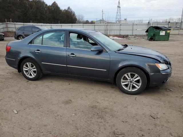 5NPET46C89H445964 - 2009 HYUNDAI SONATA GLS BLUE photo 4