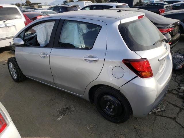 VNKKTUD31GA058013 - 2016 TOYOTA YARIS L SILVER photo 2