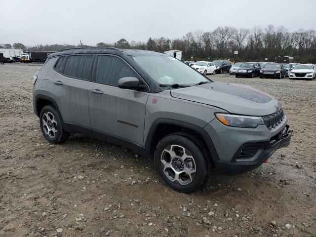 3C4NJDDBXNT146146 - 2022 JEEP COMPASS TRAILHAWK GRAY photo 4