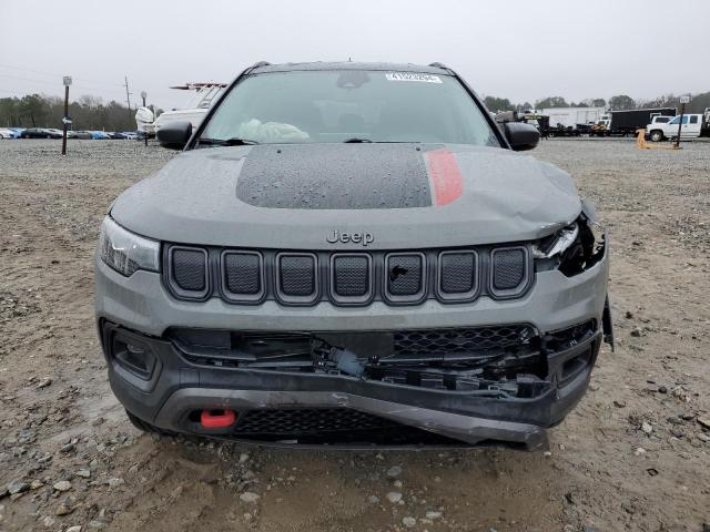 3C4NJDDBXNT146146 - 2022 JEEP COMPASS TRAILHAWK GRAY photo 5