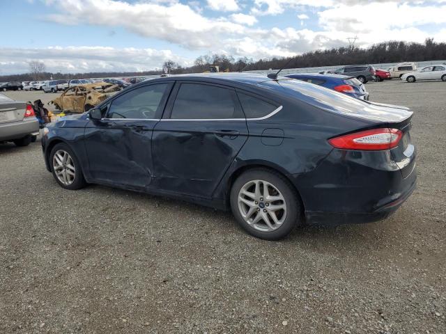 3FA6P0H79ER112140 - 2014 FORD FUSION SE BLACK photo 2