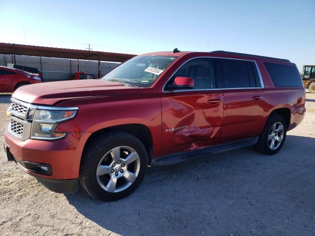 1GNSCJKC3FR153237 - 2015 CHEVROLET SUBURBAN C1500 LT RED photo 1