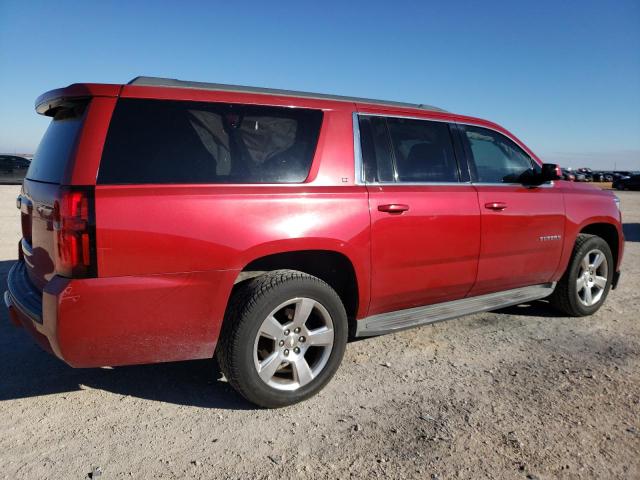 1GNSCJKC3FR153237 - 2015 CHEVROLET SUBURBAN C1500 LT RED photo 3