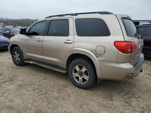 5TDZY68A08S012786 - 2008 TOYOTA SEQUOIA LIMITED GOLD photo 2