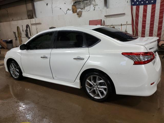 3N1AB7AP9DL786010 - 2013 NISSAN SENTRA S WHITE photo 2