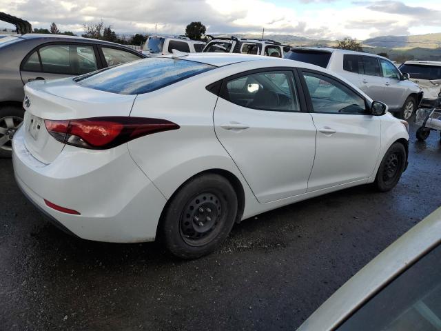 5NPDH4AE8GH700700 - 2016 HYUNDAI ELANTRA SE WHITE photo 3