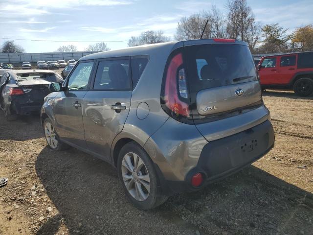 KNDJP3A5XF7229376 - 2015 KIA SOUL + GRAY photo 2