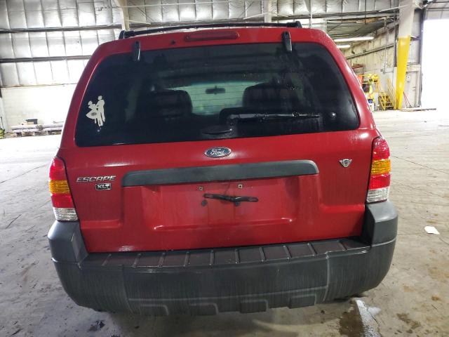 1FMYU03146KA12267 - 2006 FORD ESCAPE XLT RED photo 6