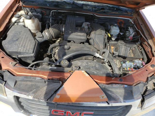 1GTCS196258258565 - 2005 GMC CANYON ORANGE photo 11