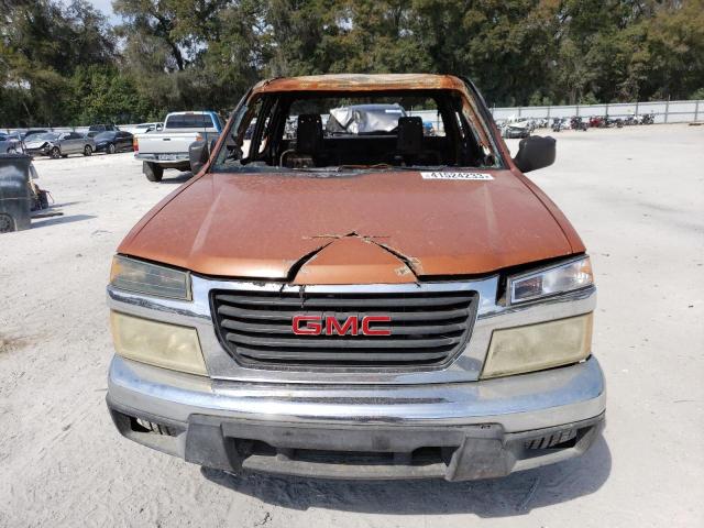 1GTCS196258258565 - 2005 GMC CANYON ORANGE photo 5