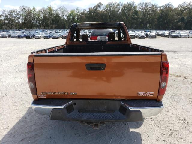 1GTCS196258258565 - 2005 GMC CANYON ORANGE photo 6