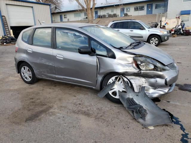 JHMGE8H24AC003356 - 2010 HONDA FIT SILVER photo 4