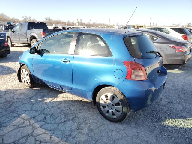 JTDJT923985187292 - 2008 TOYOTA YARIS BLUE photo 2